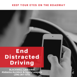 Alabama Distracted Driving Lawyers